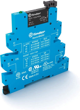 Finder Halfgeleiderrelais 39.10.7.012.9024 2 A Schakelspanning (max.): 24 V/DC 1 stuk(s)