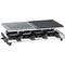 Severin RG 2373 - Raclettegrill - Natuurlijke grillsteen - Zilver