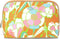 Oilily Chiara - Toilettas - Dames - Met Spiegeltje - Waterdicht - Bruin - One size