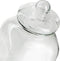 Glazen voorraadpot 'Giel' h20,5 d16 cm - Transparant/Helder/Doorzichtig glas - Decoratie