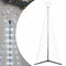 vidaXL - LED-kerstboom - 363 - LEDs - koud - wit - 182 - cm