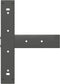 vidaXL - Eettafelpoten - 2 - st - T-vormig - 60x35x(72-73) - cm - staal - antraciet