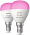 Philips Hue White & Color Ambiance - E14 Kogellamp - 470 lumen - (2-pack)