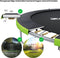Zipro® Jump Pro - Tuintrampoline Ø252cm met binnennet - Veiligheidsnet - Max. belasting 150kg - Zwart