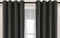 Larson - Luxe effen blackout gordijn - met ringen - 3m x 2.5m - Donkergrijs