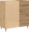 vidaXL - Recordkast - Oud - Hout - 84,5x38x89 - cm - Bewerkt - Hout