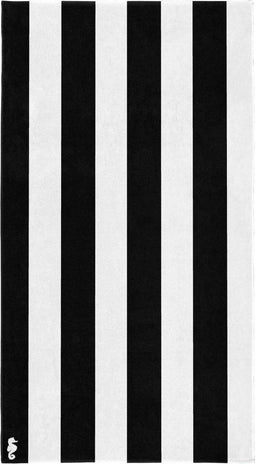 Seahorse Vamos Strandlaken - 100x180 cm - Black