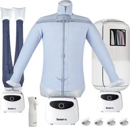 Brosmen Smooth Air - Strijkpop - Tijdsbesparend - Inclusief Brosmen Water Dust en droogzak