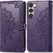 iMoshion Hoesje Geschikt voor Samsung Galaxy S23 Plus Hoesje Met Pasjeshouder - iMoshion Mandala Bookcase - Paars