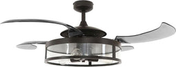 LT-Luce Plafondventilator New Fanaway Classic Antiek Zwart