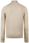 McGregor Half Zip Trui - Pullover - 70% Katoen 30% Merinowol - Beige - Maat 3XL