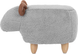 LAMB - Hocker - Grijs - Polyester