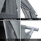 SoBuy OGS32-II-HG - Opblaasbare Camping Tent - Inclusief luchtmatras en slaapzak - Grijs 193x161cm