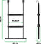 Salta - Trampoline Ladder - L - 98 cm - 2 treden