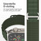 imoshion Nylon Alpine bandje - Geschikt voor Apple Watch 1, 2, 3, 4, 5, 6, 7, 8, 9, 10 (42 mm), SE - 38/40/41 mm - Groen - One Size