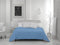Noorse hoes Alexandra House Living Blauw Claro 180 x 220 cm