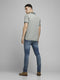 Jack & Jones JPRBLUWIN - Polo korte mouw - Groene polo met bloemetjes - Dark Forest - Maat L