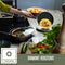 COOCK Wokpan Inductie 32cm - Keramische Anti-Aanbaklaag - Gerecycled Aluminium - Zwart