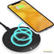 Accezz Draadloze Oplader - 10 Watt - Wireless Charger Geschikt voor alle toestellen die draadloos opladen ondersteunen - Zwart