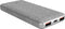 Silicon Power QP77 - Powerbank 10000mAh - 3 Uitgangen - Grijs