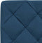 vidaXL - Hoofdbordkussen - 140 - cm - stof - blauw