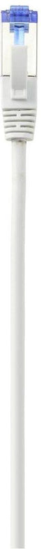 Renkforce RF-5266140 RJ45 Netwerkkabel, patchkabel CAT 6A S/FTP 2.00 m Grijs Slimline, Flexibel, Snagless, Vlambestendig 1 stuk(s)