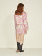 JJXX Jxmadeline - Spijkerjasje - Grafisch patroon - Super Pink