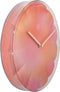 nXt - Wandklok - 20 cm - Plastic - Rood - 'Sweet'