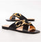 Guess Sameya Slippers - Dames - Gekruiste banden - Zwart (maat 40)