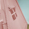 Sunny Alba Tipi Tent Pastel Roze - Wigwam Speeltent met ramen - 120x120x160cm - met Kussen kleed