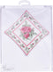 Thea Gouverneur - Borduurpakket met telpatroon - 2034 - Voorgesorteerde DMC Garens - Rozen Boeket kussen - Jobelan - 35 cm x 35 cm - DIY Kit