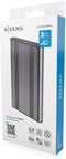 Aisens ASE-2526GR - Externe behuizing - USB 3.2 - Grijs