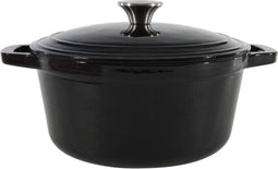 Braadpan Ø24cm zwart gietijzer 4,5L