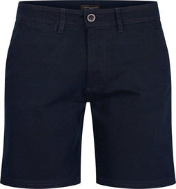 Cappuccino Italia Chino Short - Heren Short - Katoen Elastaan - Navy Blauw - Maat XXL