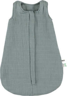 Trixie Slaapzak - Bliss Petrol - Tussenseizoenslaapzak Baby - 60cm - Trappelzak - Geschikt voor in de autostoel