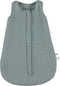 Trixie Slaapzak - Bliss Petrol - Tussenseizoenslaapzak Baby - 60cm - Trappelzak - Geschikt voor in de autostoel