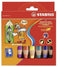 STABILO Woody 3 in 1 - Multi Talent Kleurpotlood - Etui Met 6 Kleuren + puntenslijper