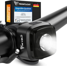 Mivelo Fietslampenset - LED Voor- & Achterlicht - USB Oplaadbaar - Waterdicht