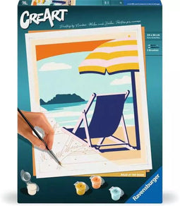 CreArt Gallery Wall Serie - Relaxen am Strand