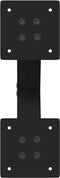 vidaXL - Salontafelpoten - 2 - st - X-vormig - 30x(30-31) - cm - staal - zwart