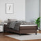 vidaXL - Pocketveringmatras - 90x200x20 - cm - kunstleer - bruin