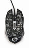 Gembird MUS-6B-GRAFIX-01 - Draadloze muis - 6 knoppen - Multi verlichting - Zwart