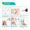 Make-Up Spiegel - Batterij - Chroom - 1-5x Vergroting