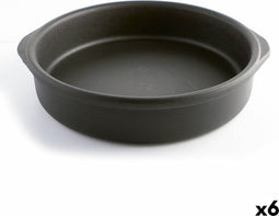 Sauspan Quid Zwart Keramisch (Ø 26 cm) (6 Stuks)
