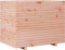 vidaXL - Plantenbak - 90x60x72 - cm - massief - douglashout