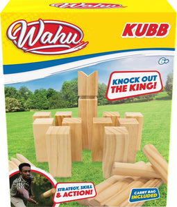 Wahu - Kubb - Buitenspel - Houtkleur