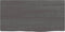 vidaXL - Wandschap - 40x20x2 - cm - behandeld - massief - eikenhout - donkerbruin