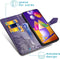iMoshion Hoesje Geschikt voor Samsung Galaxy M31s Hoesje Met Pasjeshouder - iMoshion Mandala Bookcase - Paars