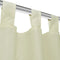 vidaXL - Micro-Satijnen - Gordijnen - met - Ringen - 140 - x - 245 - cm - 2 - stuks - (Creme)