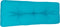 vidaXL - Palletkussen - 120x40x12 - cm - stof - turquoise